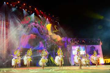 Concurso de comparsas infantiles del Carnaval de Las Palmas de Gran Canaria (Foto TA)